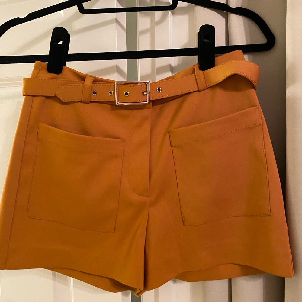 Shorts with belt
